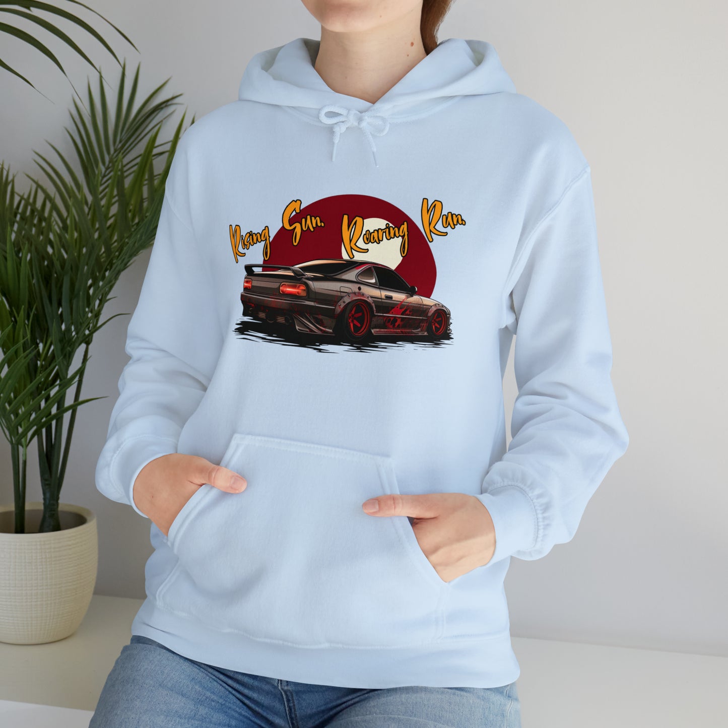 "Roaring Sun Roaring Run" | JDM unisex Hoodie