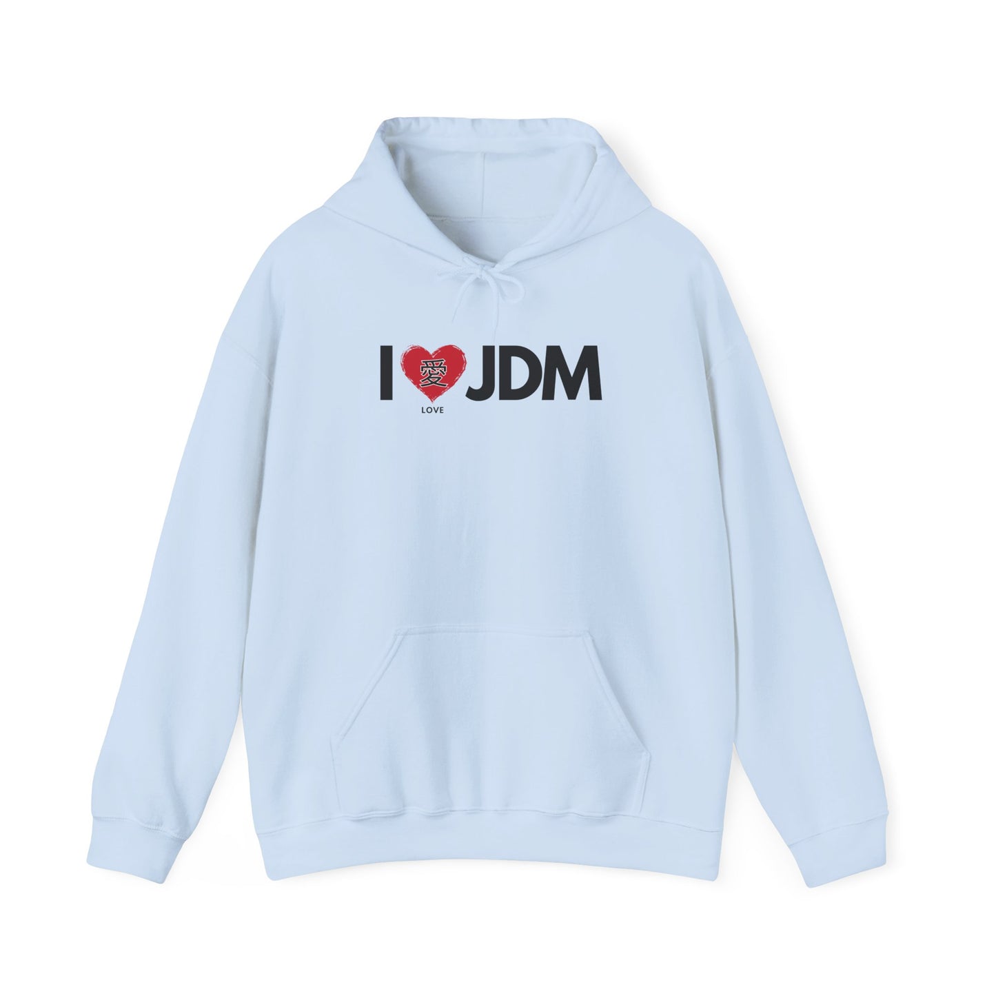 "I 愛 JDM" JDM unisex Hoodie