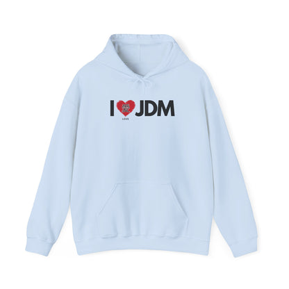 "I 愛 JDM" JDM unisex Hoodie