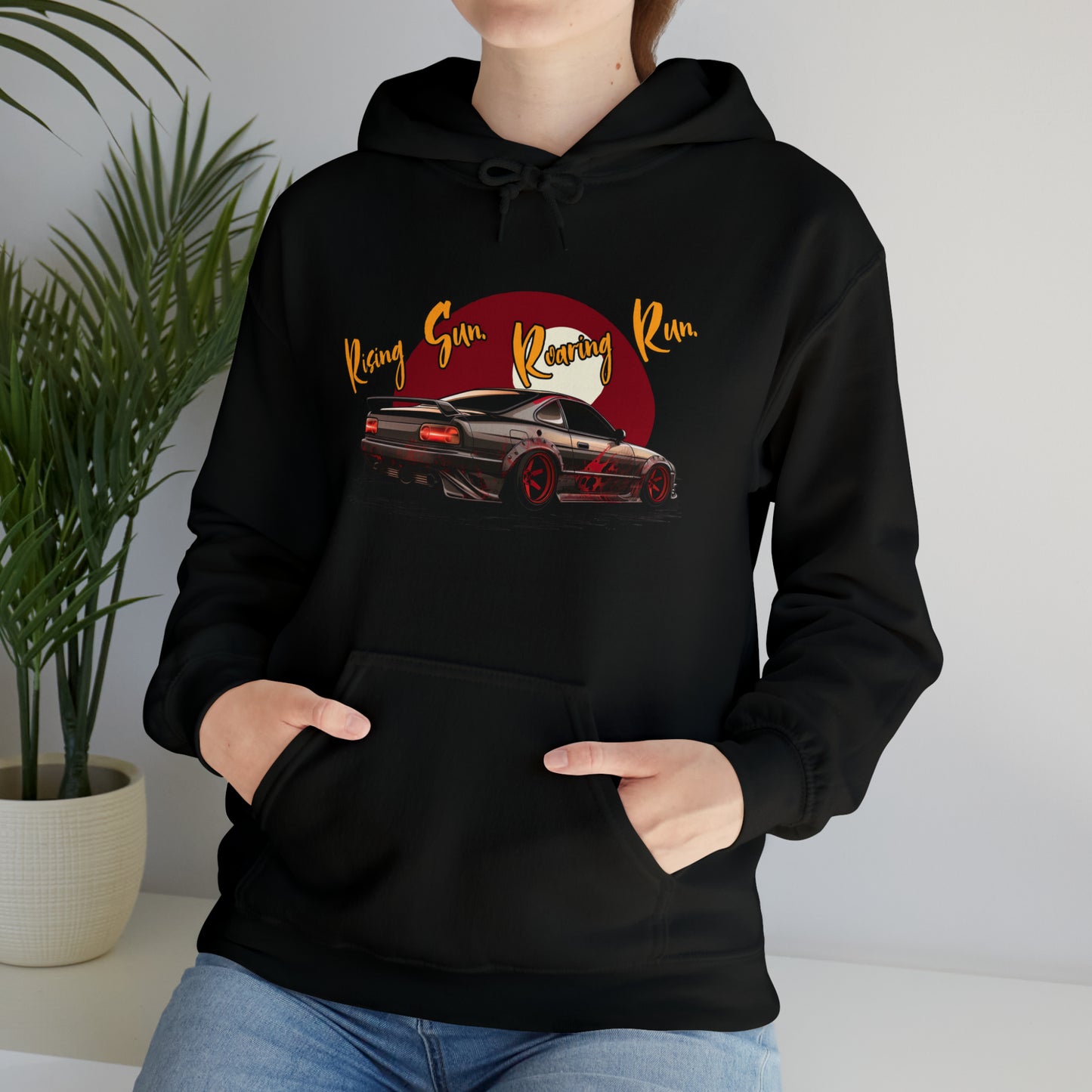 "Roaring Sun Roaring Run" | JDM unisex Hoodie