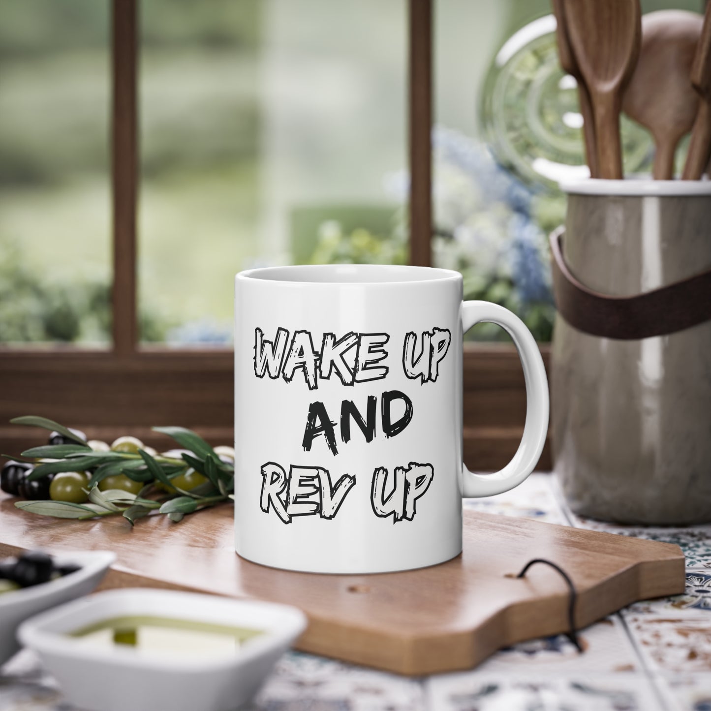 „Wake Up and Rev Up“ | JDM Coffee Cup