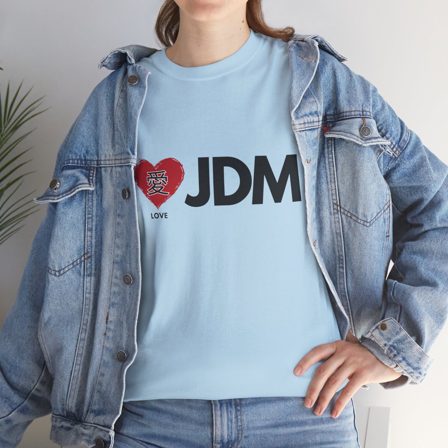 "I 愛 JDM" | JDM unisex T-Shirt