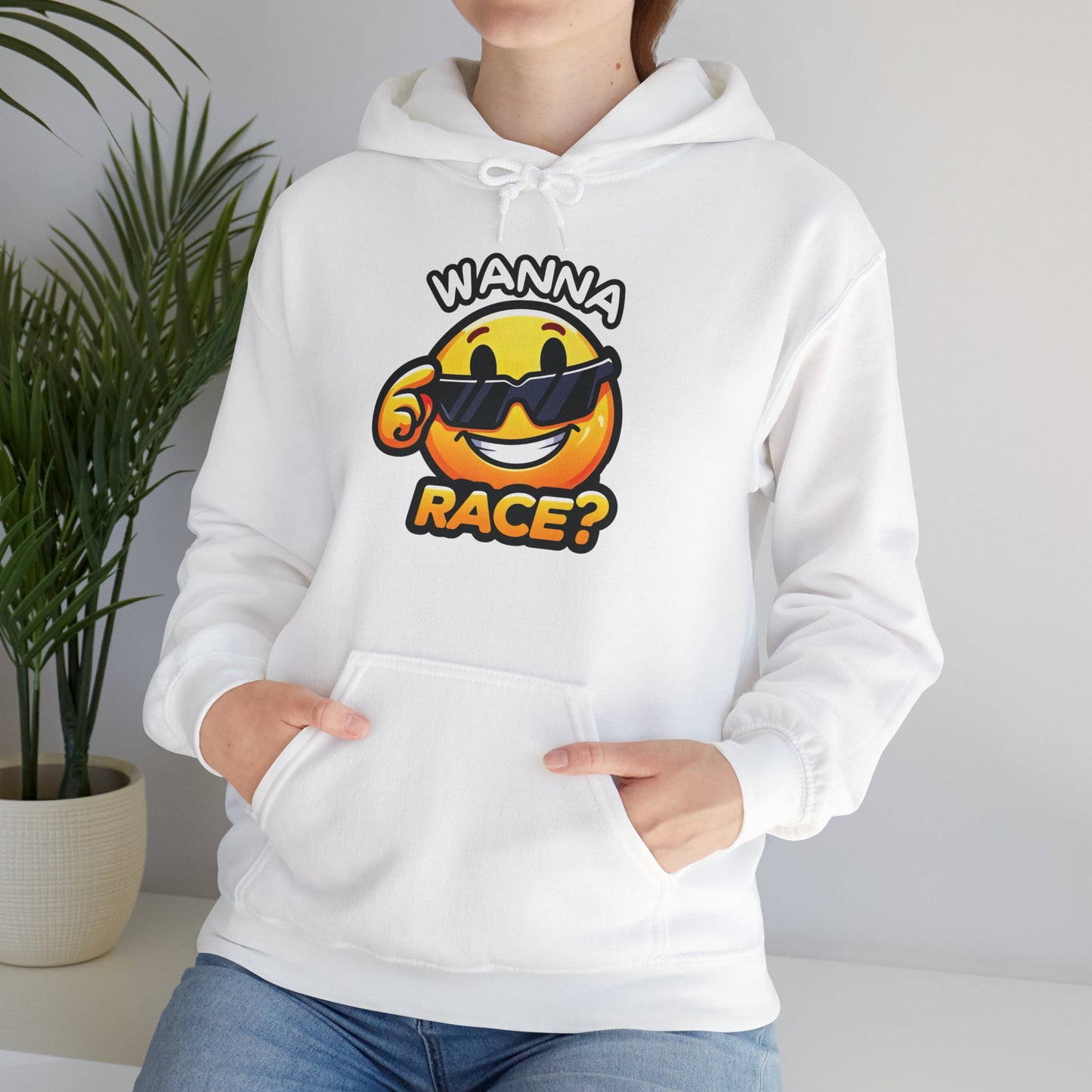 "Wanna Race?" | JDM unisex Hoodie