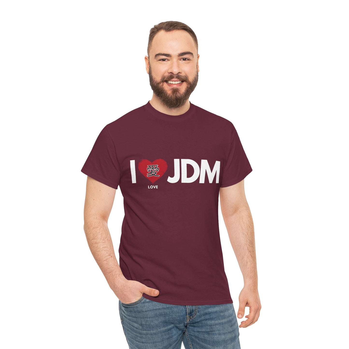 "I 愛 JDM" | JDM unisex T-Shirt