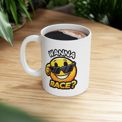 "Wanna Race?" | JDM Coffee Mug