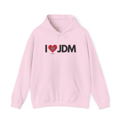 "I 愛 JDM" JDM unisex Hoodie