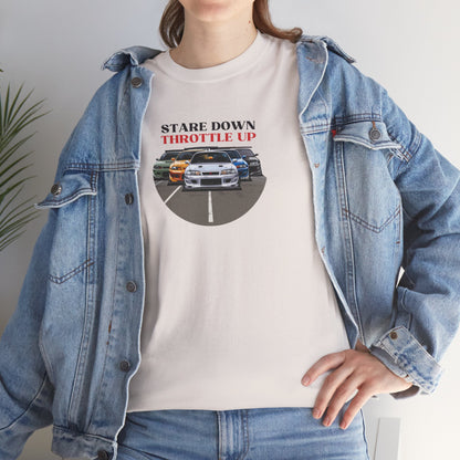 "Stare Down Throttle Up" | JDM unisex T-Shirt