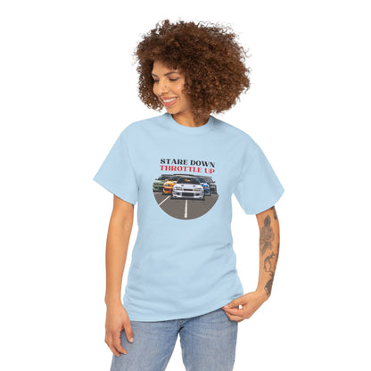 "Stare Down Throttle Up" | JDM unisex T-Shirt