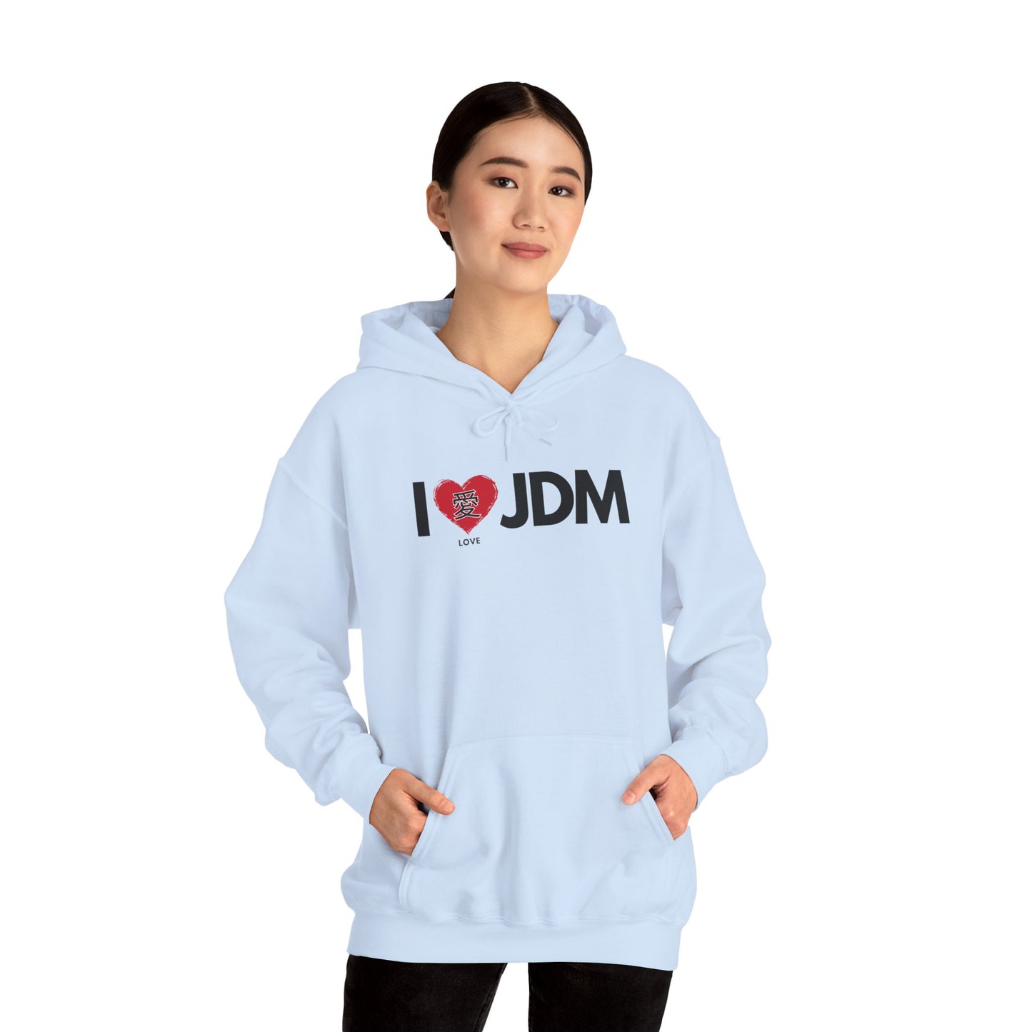 "I 愛 JDM" JDM unisex Hoodie