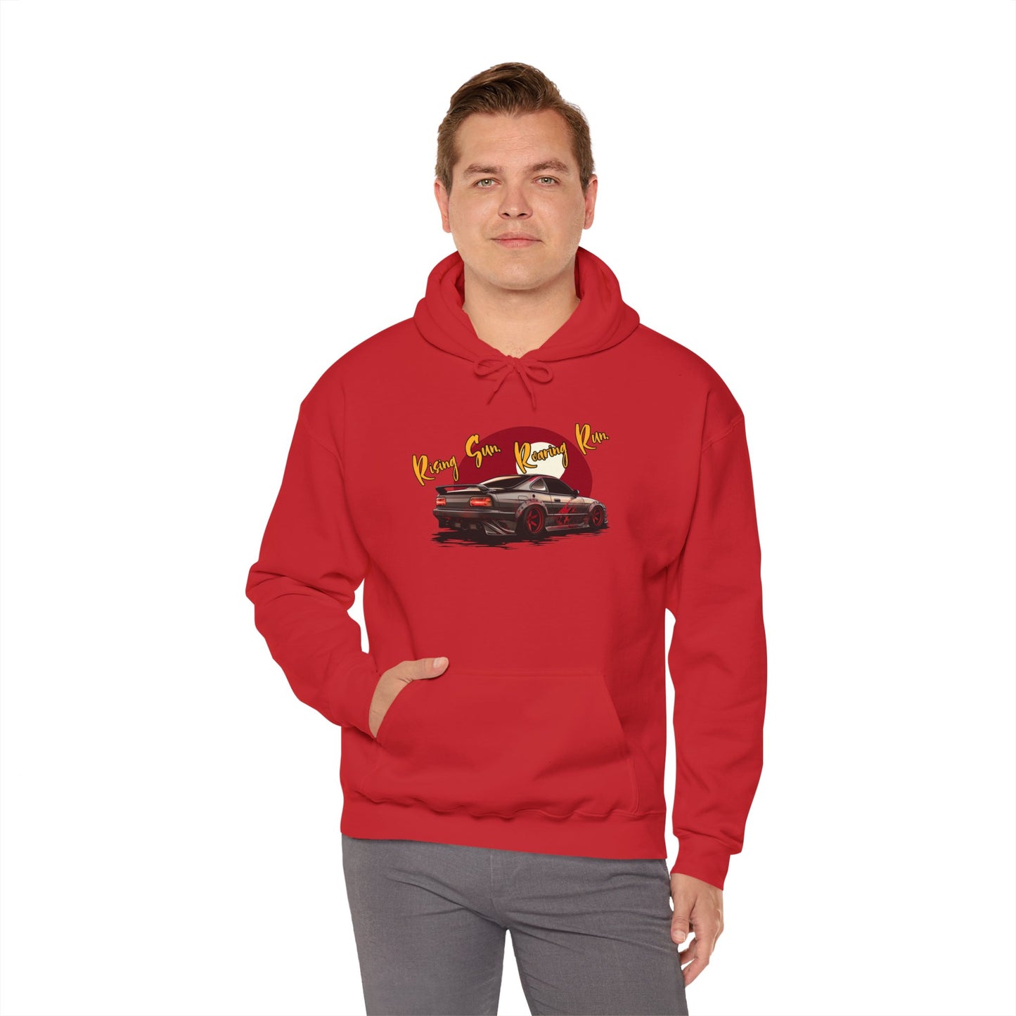 "Roaring Sun Roaring Run" | JDM unisex Hoodie