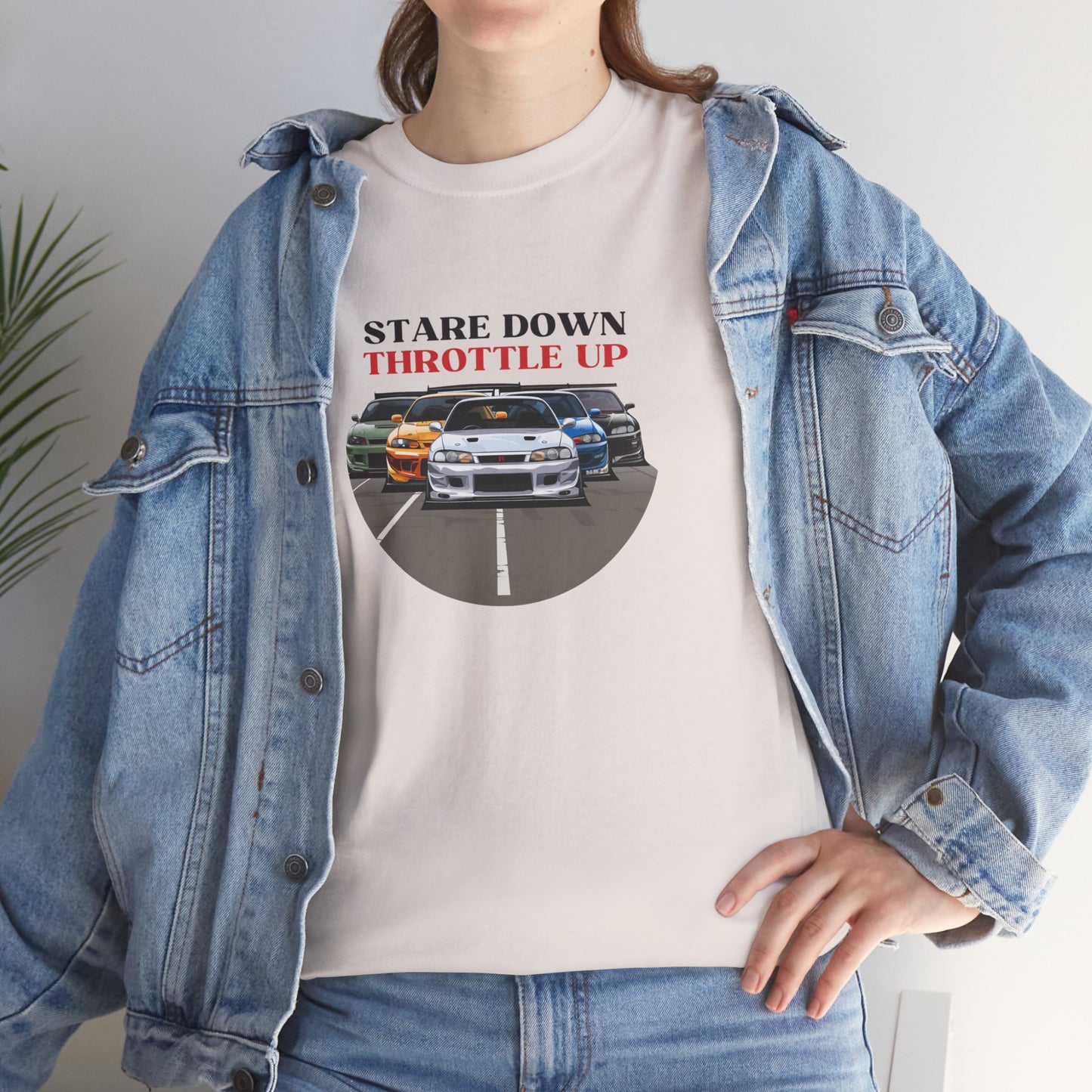 "Stare Down Throttle Up" | JDM unisex T-Shirt