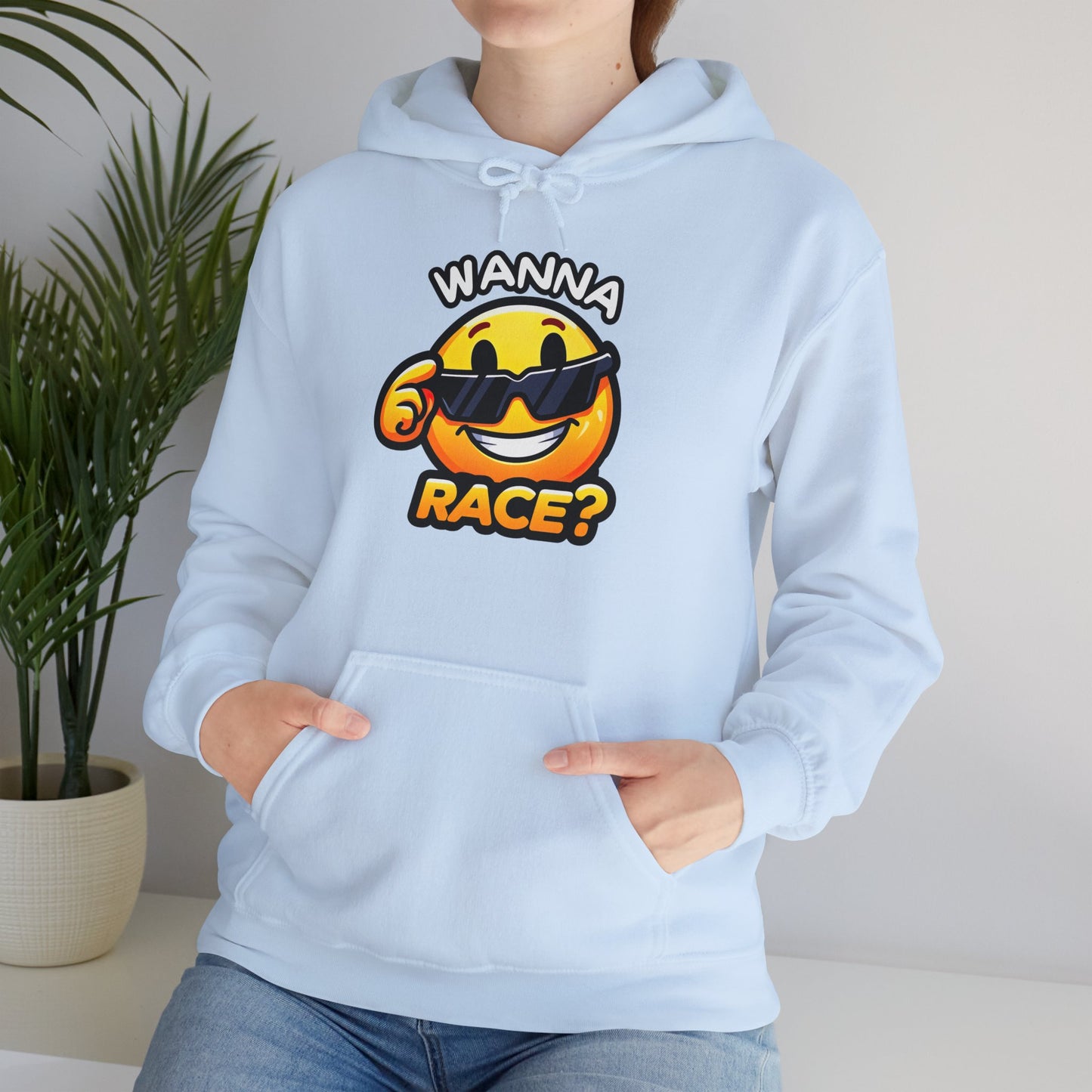"Wanna Race?" | JDM unisex Hoodie