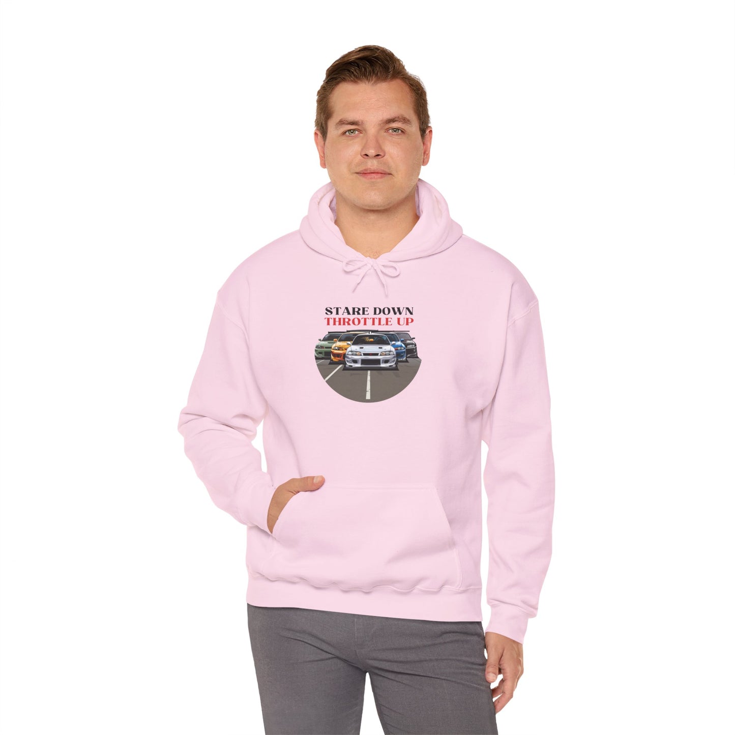 "Stare Down Throttle Up" | JDM unisex Hoodie