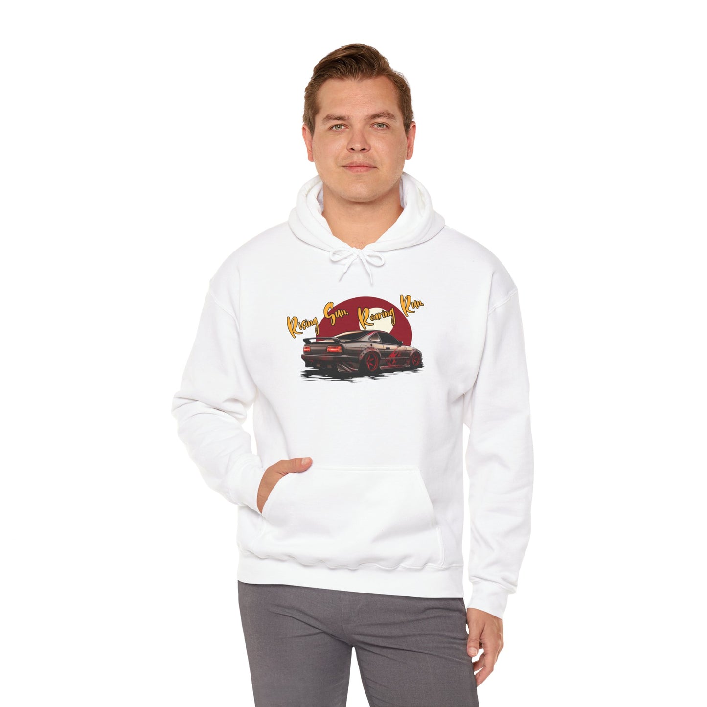 "Roaring Sun Roaring Run" | JDM unisex Hoodie