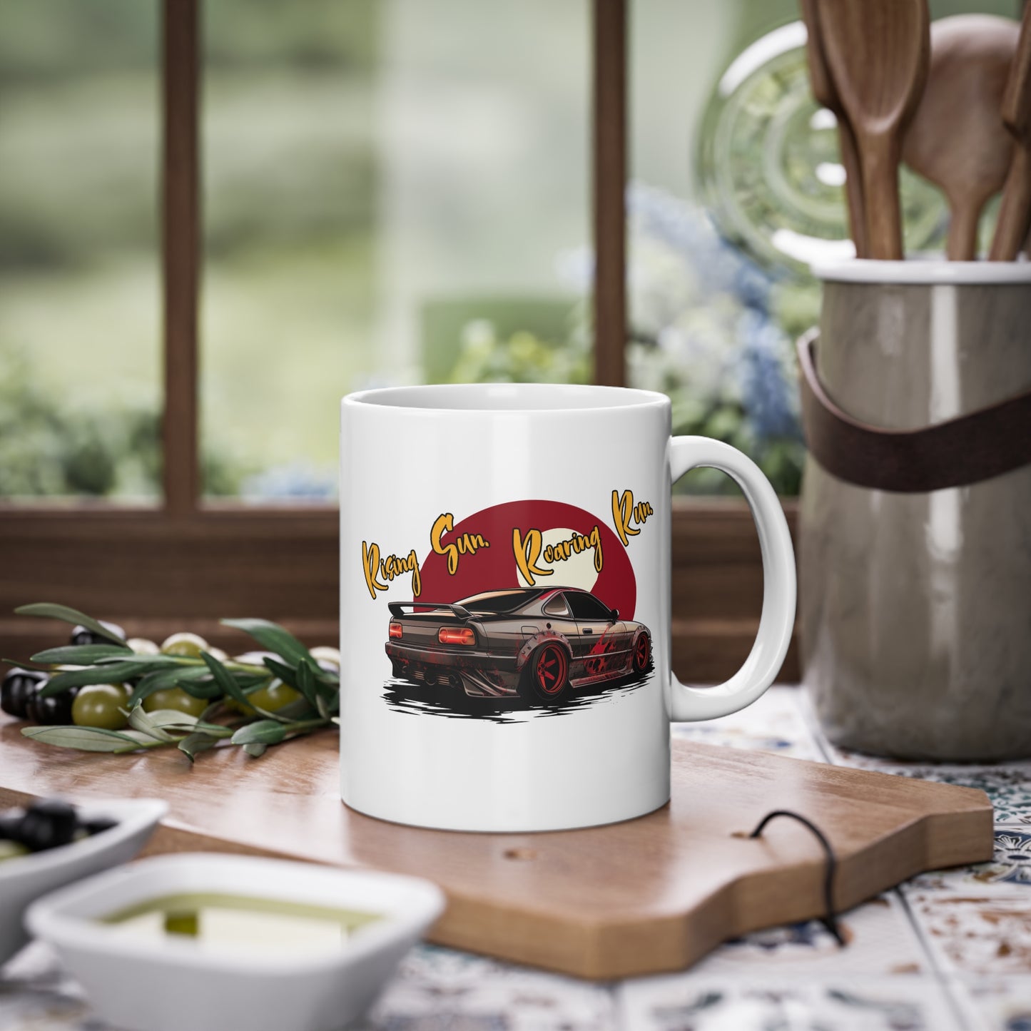 "Roaring Sun Roaring Run" | JDM Coffee Cup