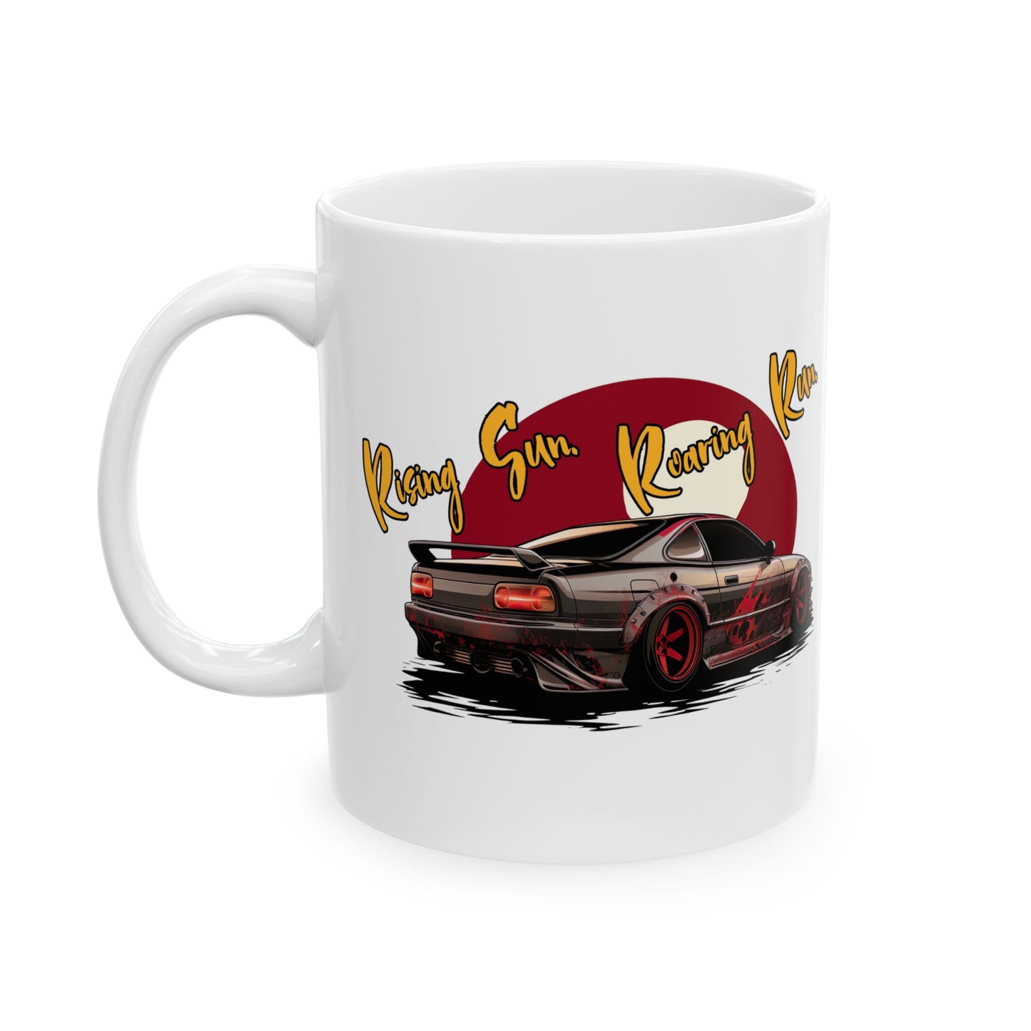 "Roaring Sun Roaring Run" | JDM Coffee Mug