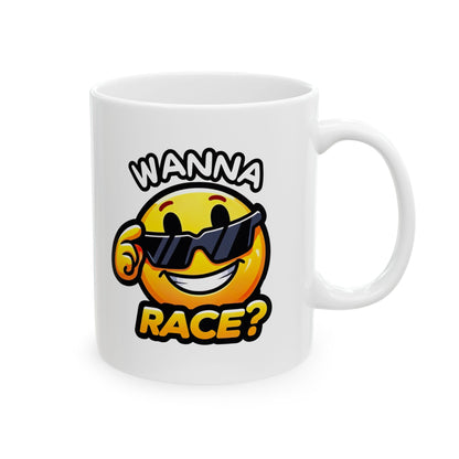 "Wanna Race?" | JDM Coffee Mug