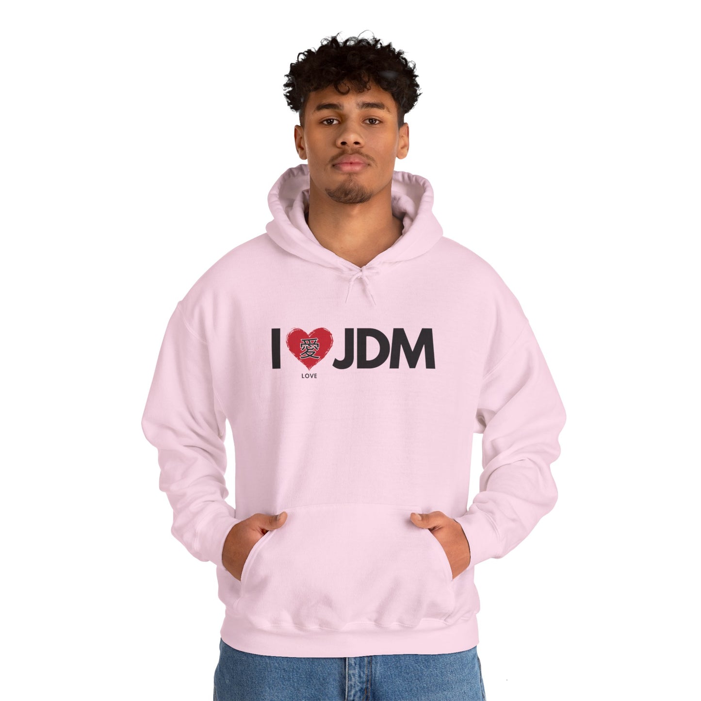 "I 愛 JDM" JDM unisex Hoodie