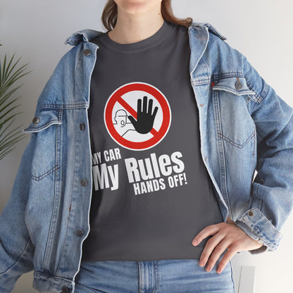 "My Car, My Rules, Hands Off!" | JDM unisex T-Shirt