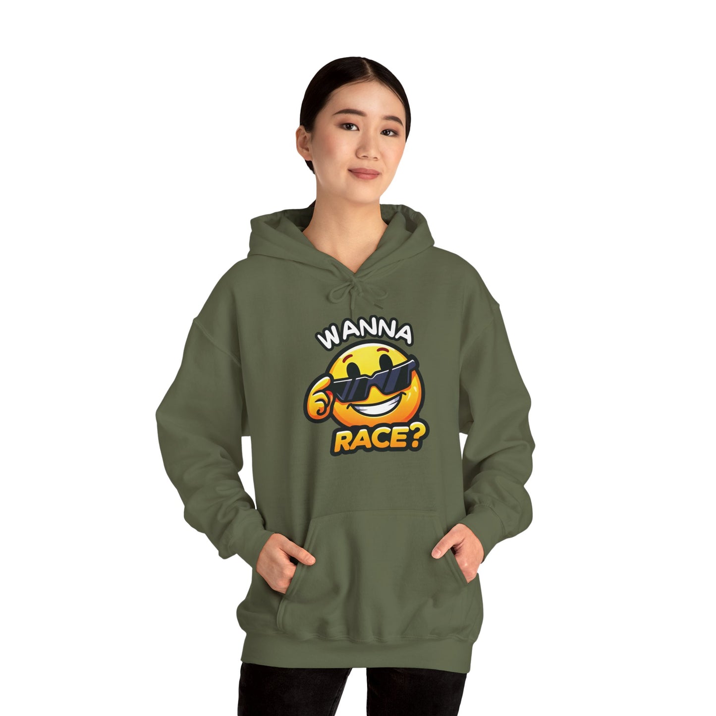 "Wanna Race?" | JDM unisex Hoodie