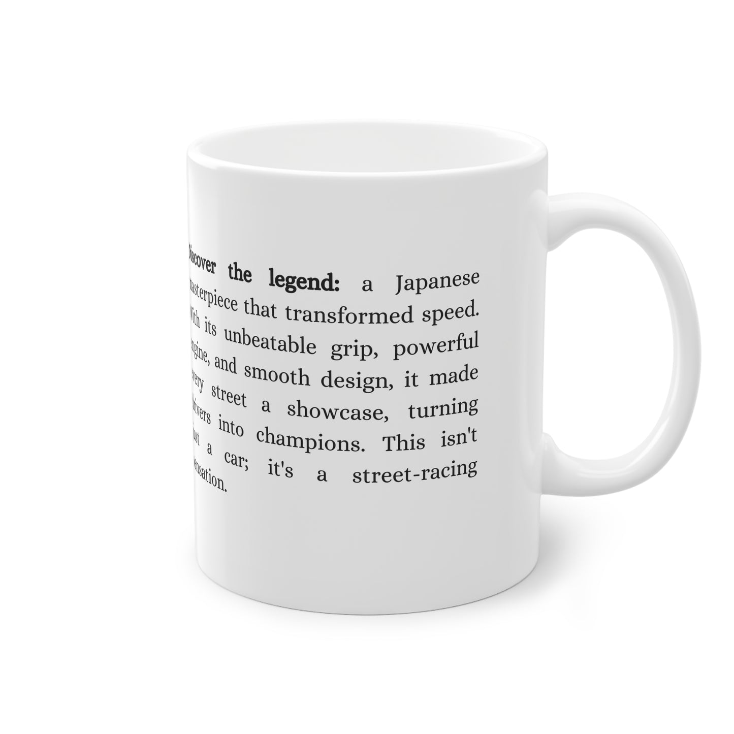 "Aged to Perfection" | JDM Coffee Cup