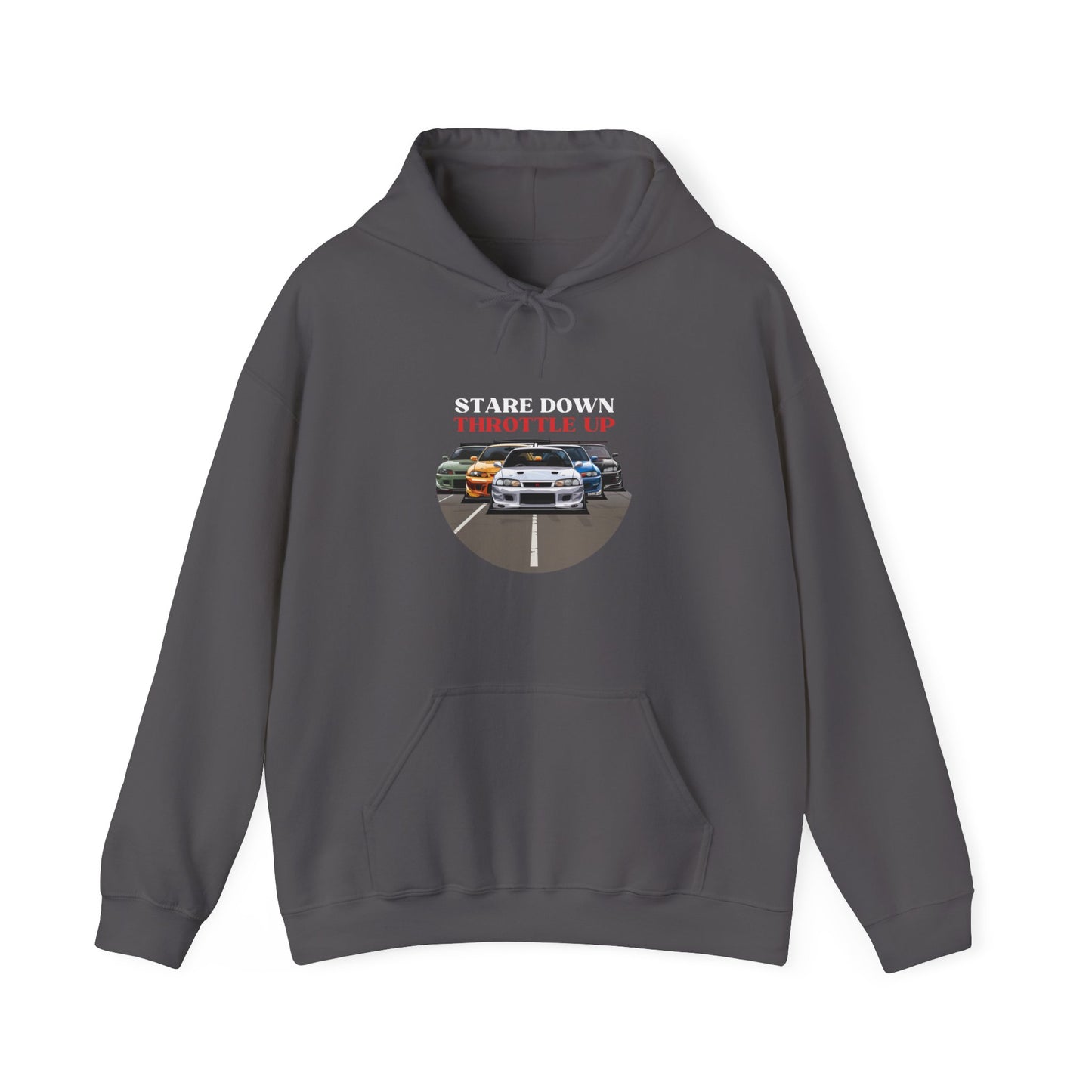 "Stare Down Throttle Up" | JDM unisex Hoodie