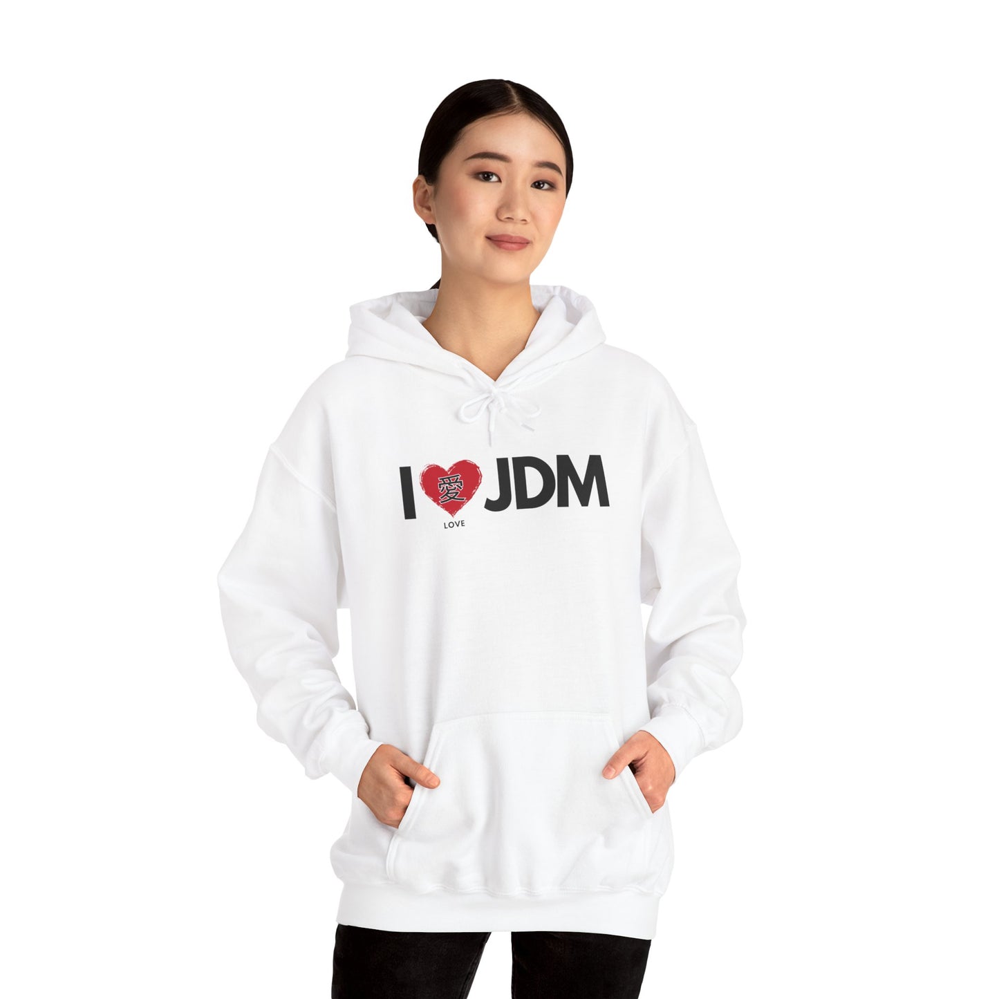 "I 愛 JDM" JDM unisex Hoodie
