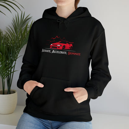 "Elevate, Accelerate, Dominate" | JDM unisex Hoodie