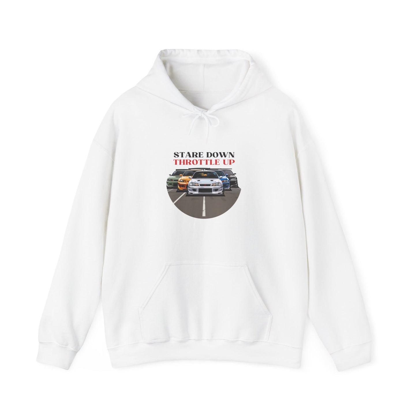 "Stare Down Throttle Up" | JDM unisex Hoodie