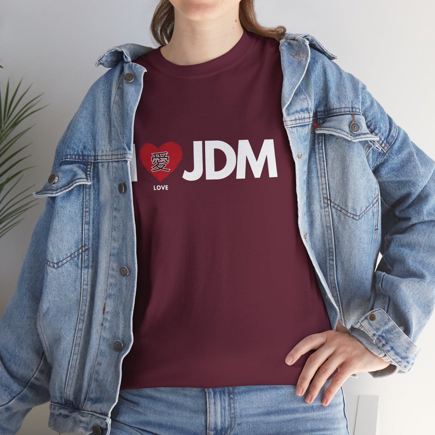 "I 愛 JDM" | JDM unisex T-Shirt