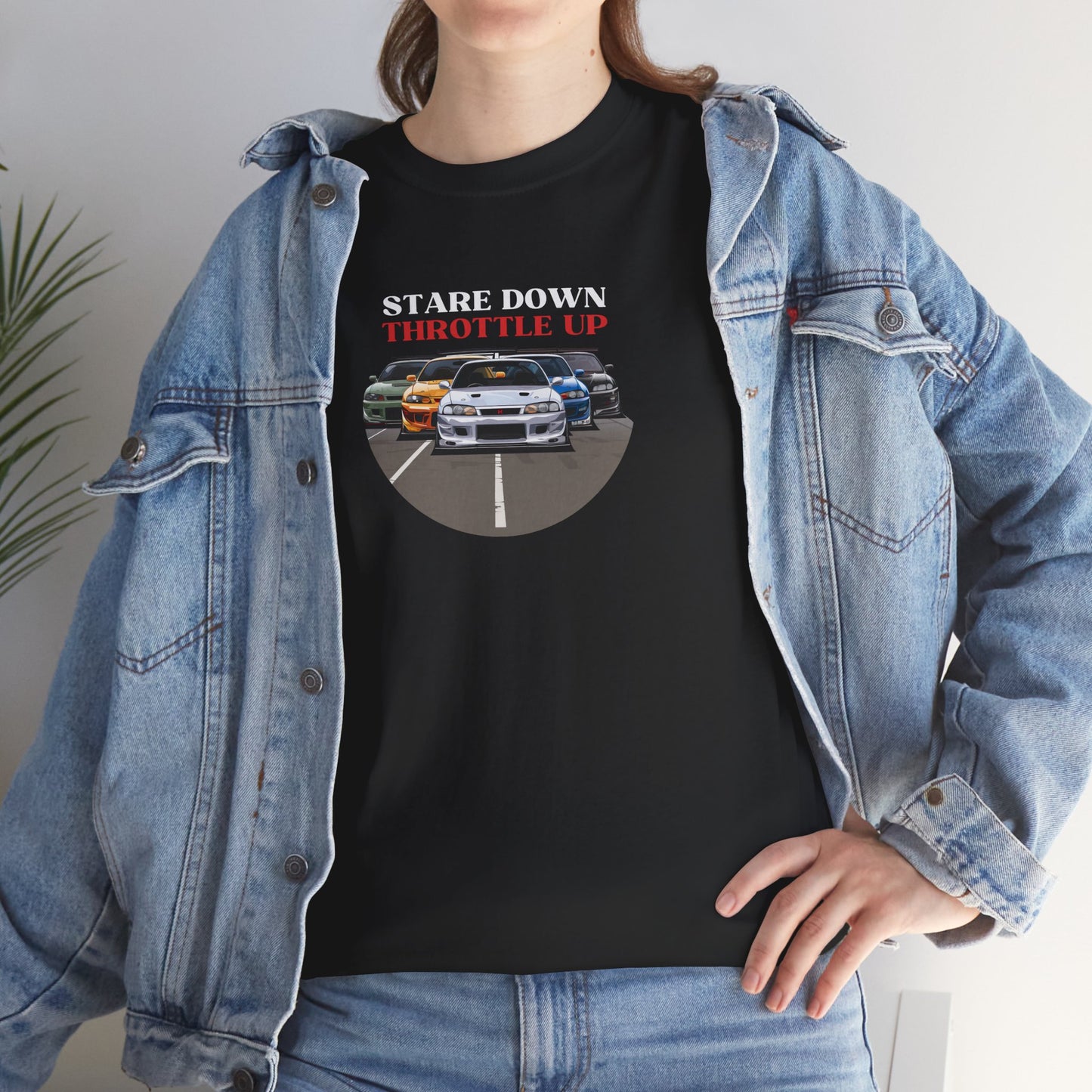 "Stare Down Throttle Up" | JDM unisex T-Shirt