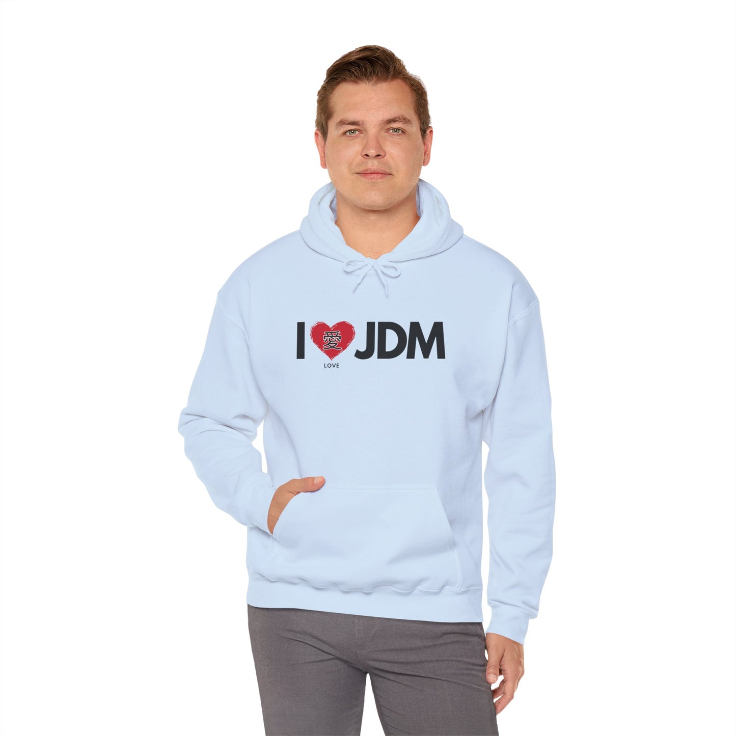 "I 愛 JDM" JDM unisex Hoodie