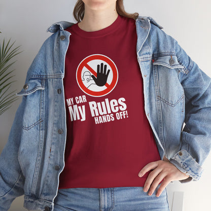 "My Car, My Rules, Hands Off!" | JDM unisex T-Shirt