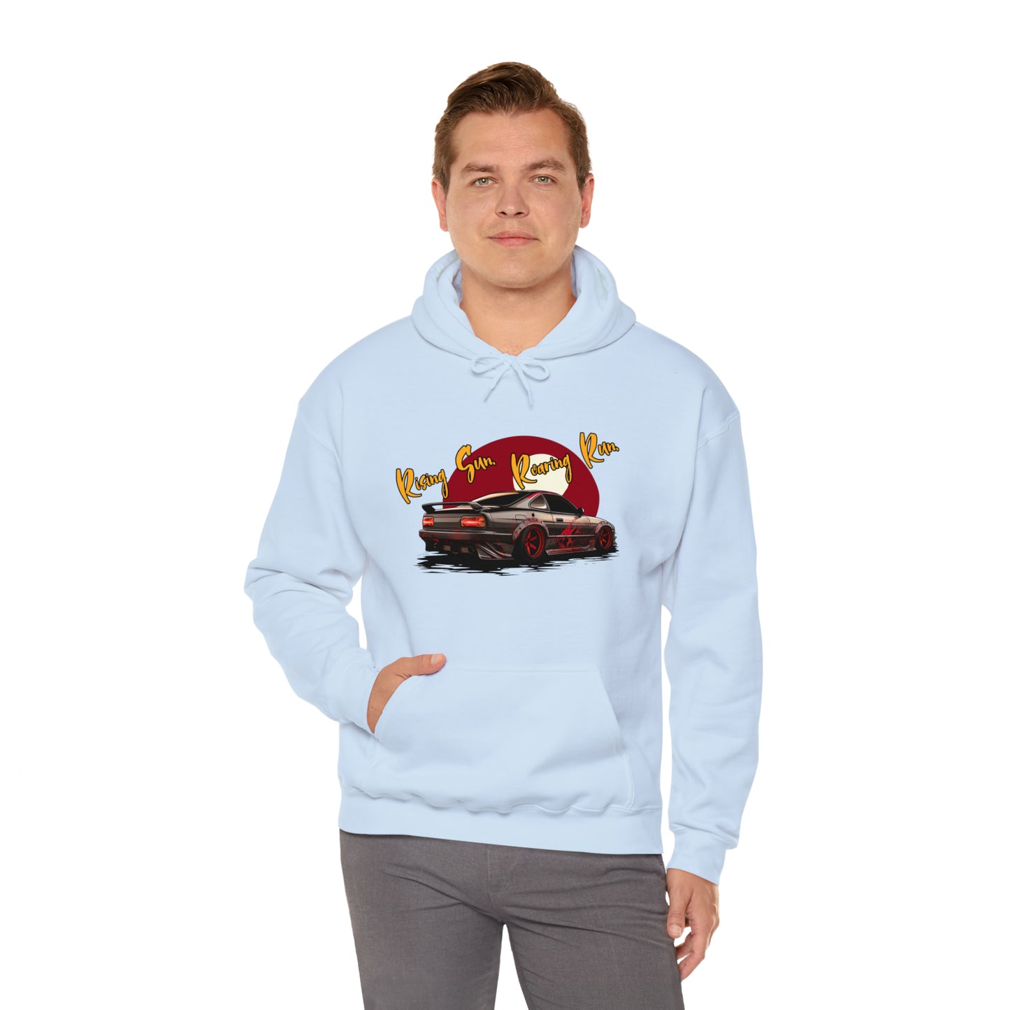 "Roaring Sun Roaring Run" | JDM unisex Hoodie