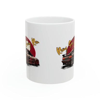 "Roaring Sun Roaring Run" | JDM Coffee Mug