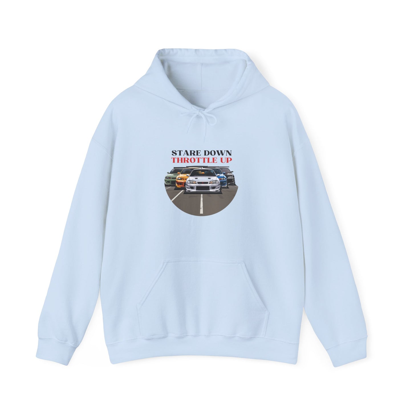 "Stare Down Throttle Up" | JDM unisex Hoodie