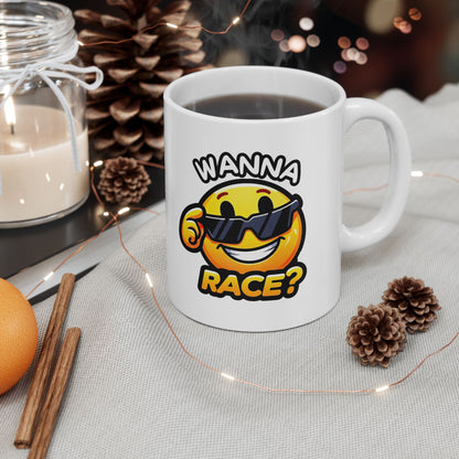 "Wanna Race?" | JDM Coffee Mug