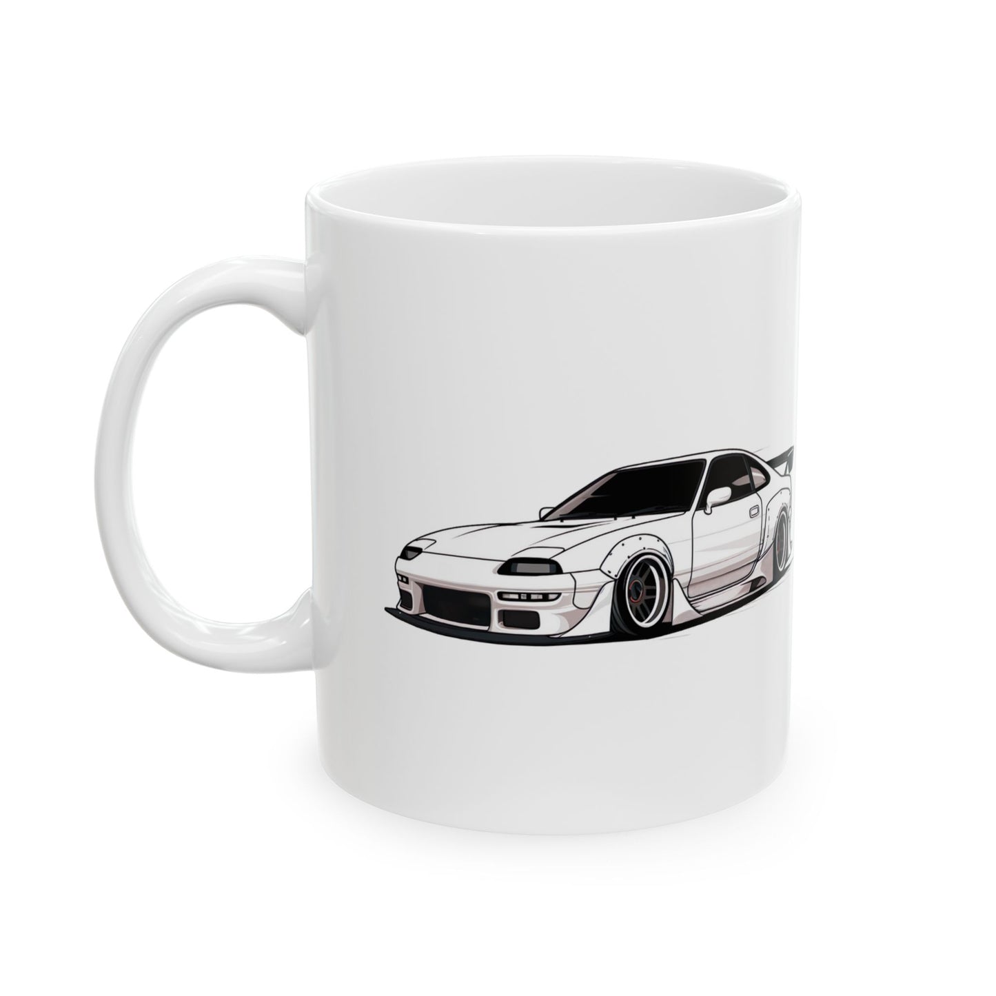 „Wake Up and Rev Up“ | JDM Coffee Mug