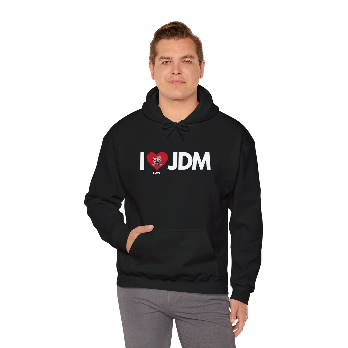 "I 愛 JDM" JDM unisex Hoodie