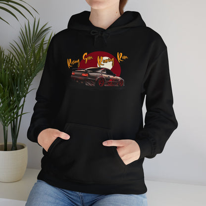 "Roaring Sun Roaring Run" | JDM unisex Hoodie