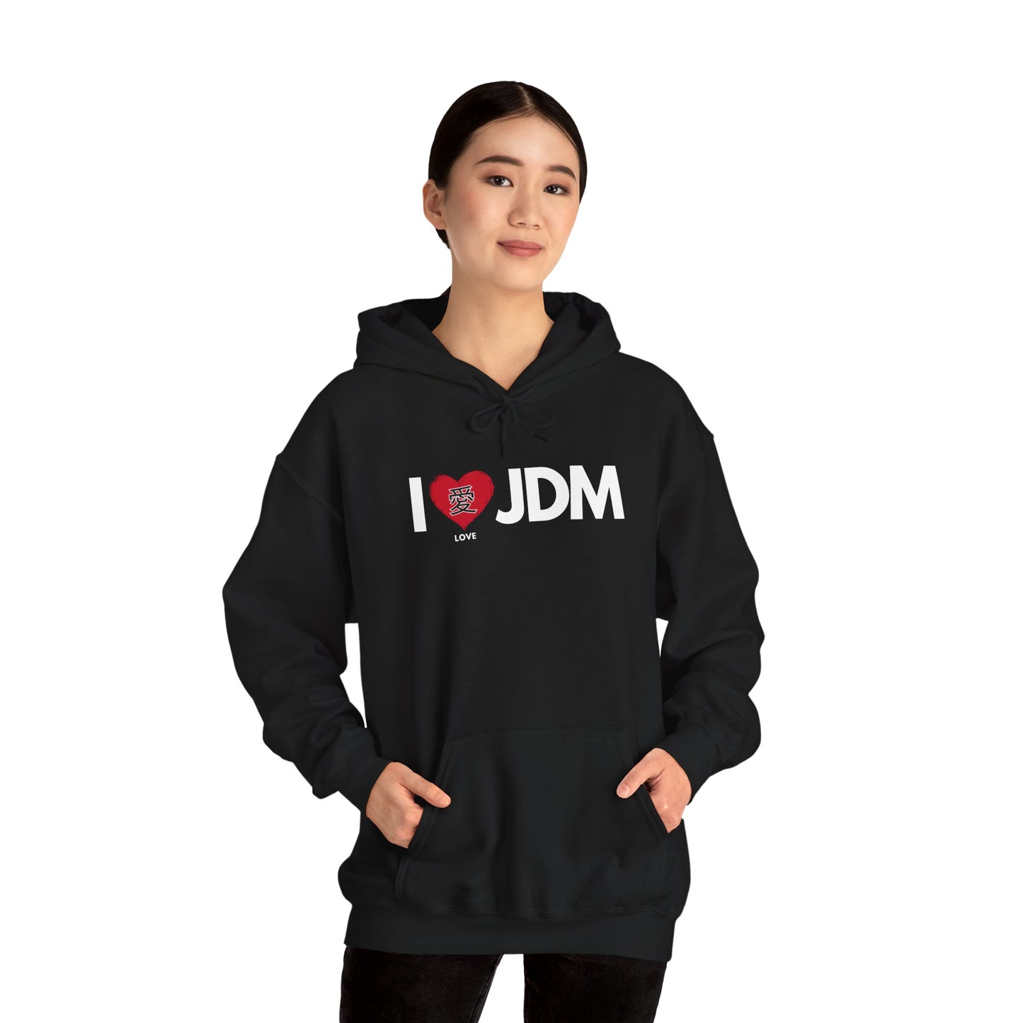 "I 愛 JDM" JDM unisex Hoodie