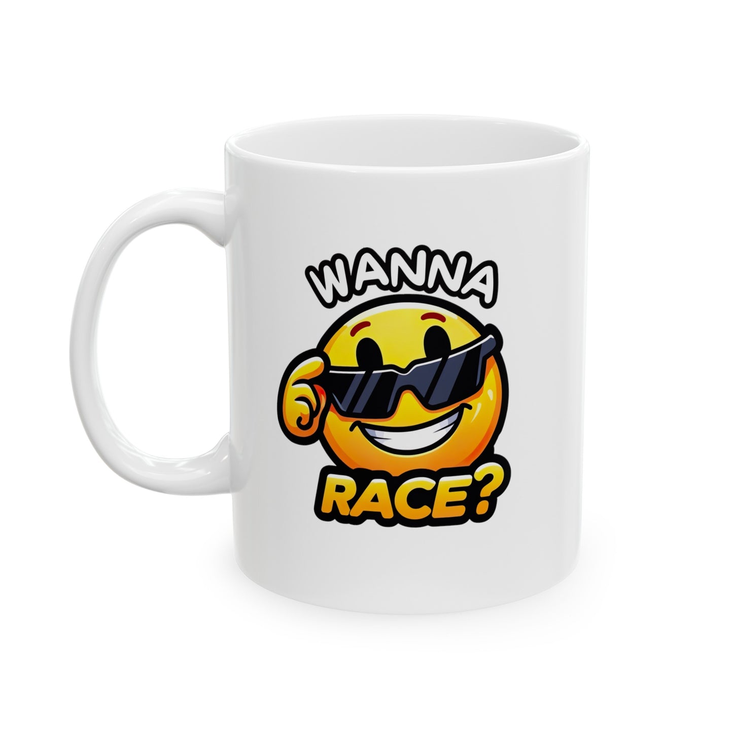 "Wanna Race?" | JDM Coffee Mug