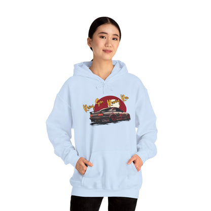 "Roaring Sun Roaring Run" | JDM unisex Hoodie